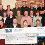 Tara Vale Swimmers present donations of €19,300 to local charities