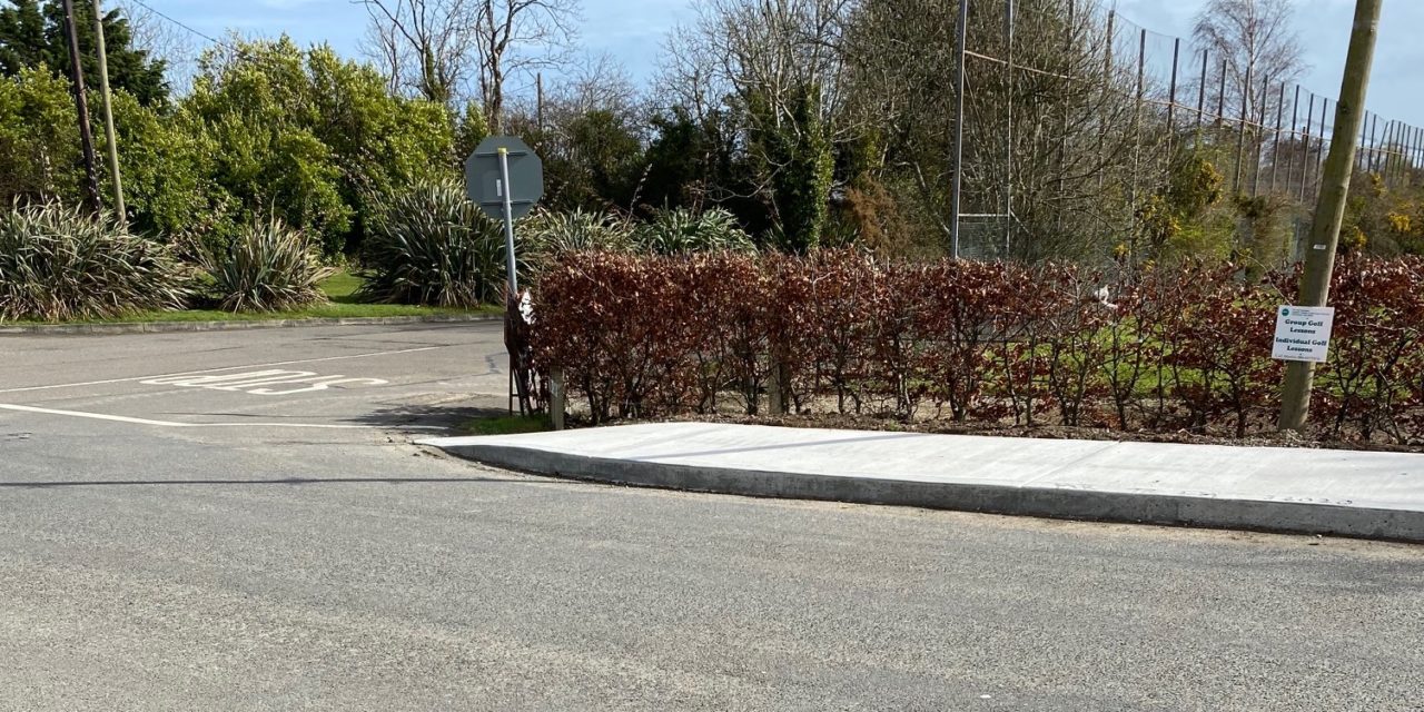 New Path Kildermot to Ballymoney Cross Completed