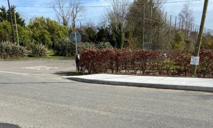 New Path Kildermot to Ballymoney Cross Completed