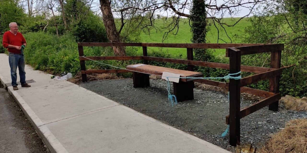 A New Seating Area at Tutty’s Brook.