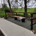 A New Seating Area at Tutty’s Brook.